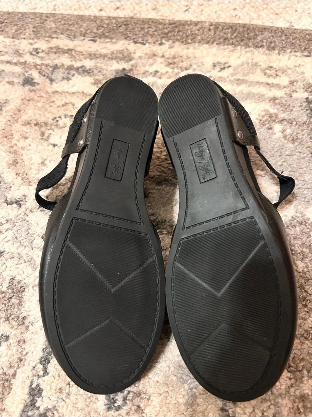 Vintage 7 Eight Freedom Wedges Black Women’s Size 7.5M